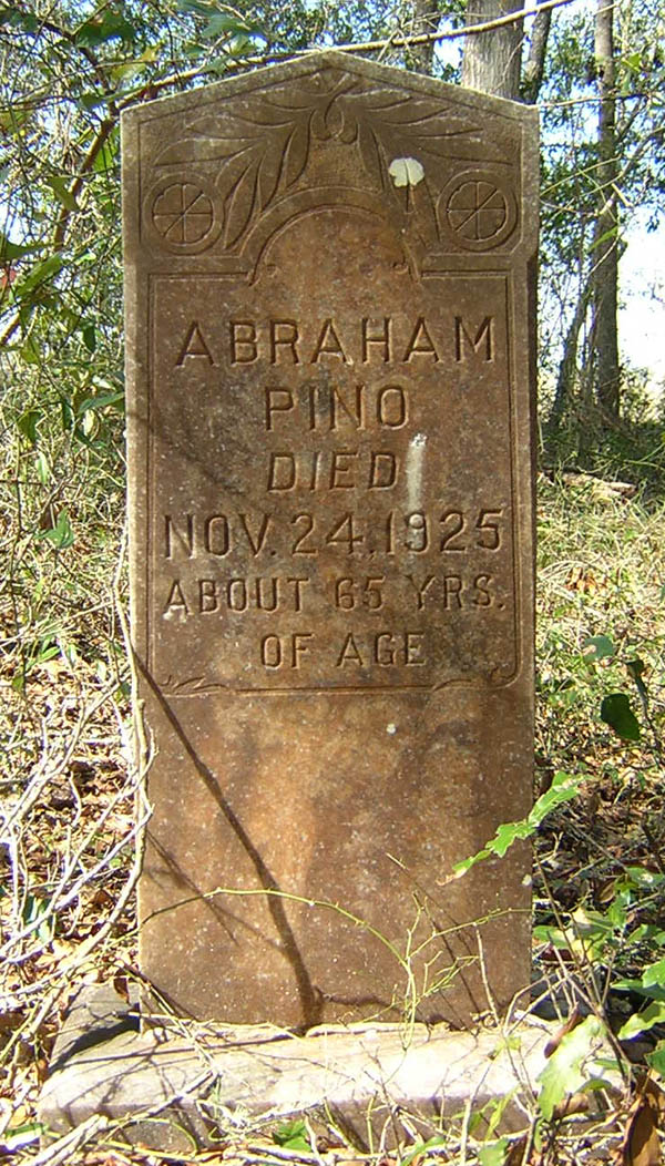 Abraham Pino Gravestone Photo