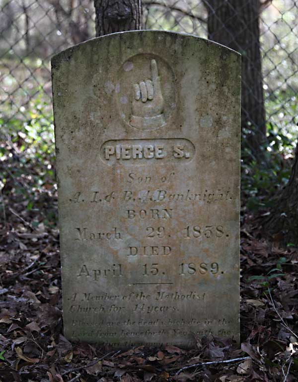 Pierce S. Banknight Gravestone Photo