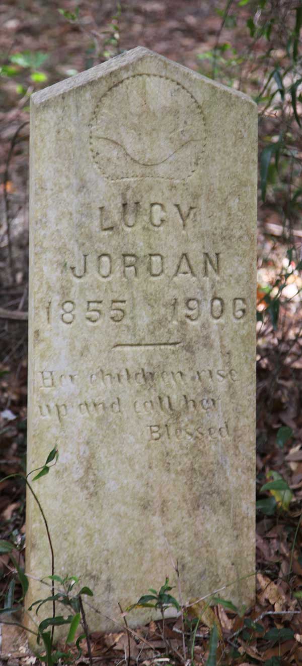 Lucy Jordan Gravestone Photo