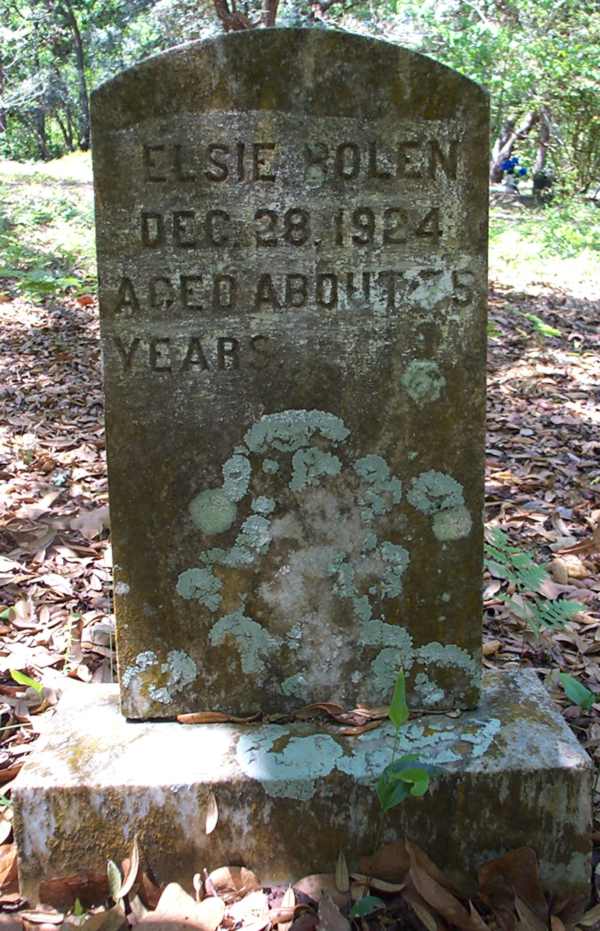 Elsie Bolen Gravestone Photo