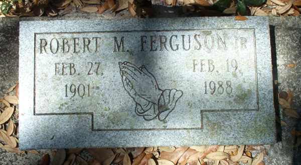 Robert M. Ferguson Gravestone Photo