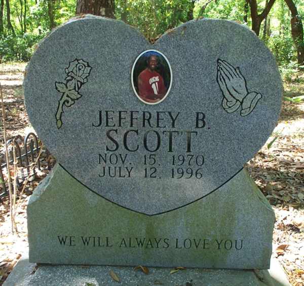 Jeffrey B. Scott Gravestone Photo