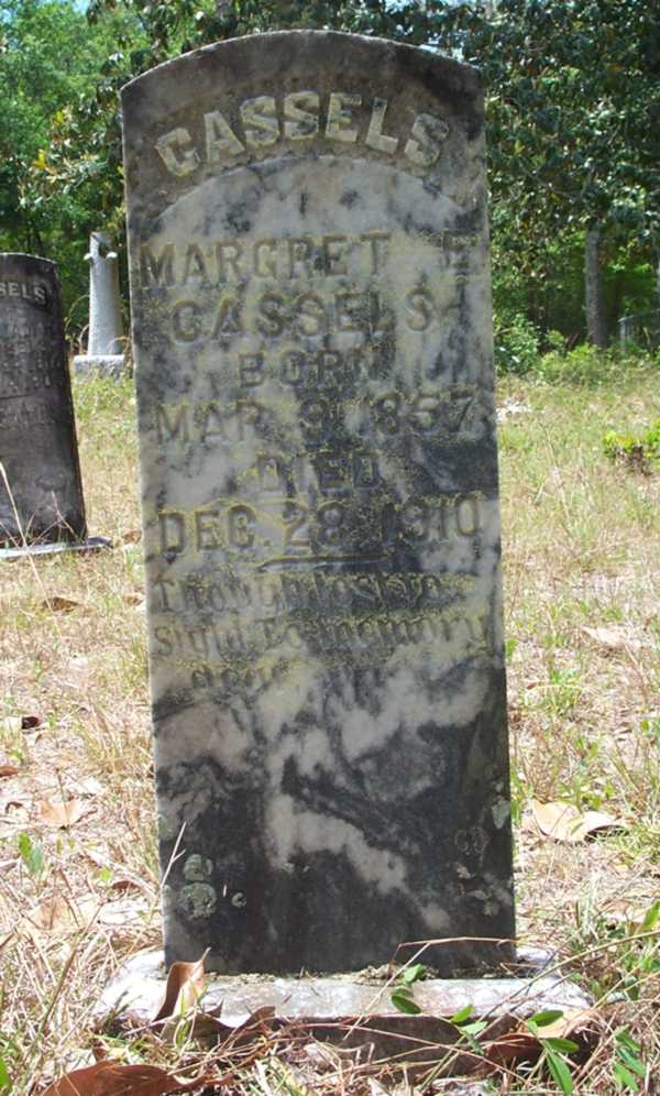 Margret E. Cassels Gravestone Photo