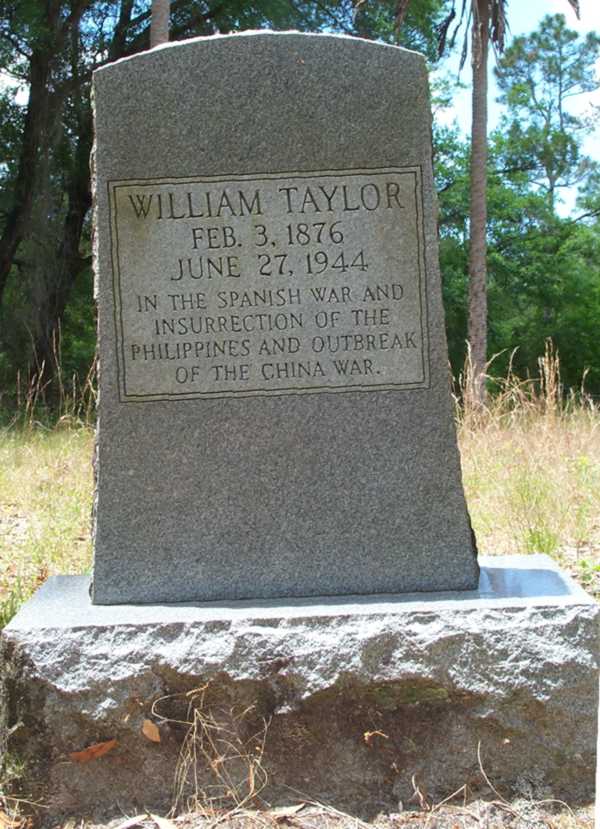 William Taylor Gravestone Photo
