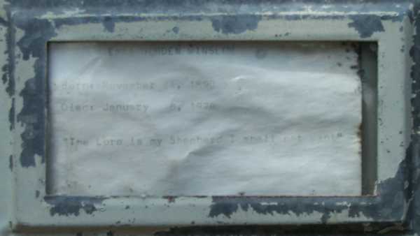 Emma Holden Winslow Gravestone Photo