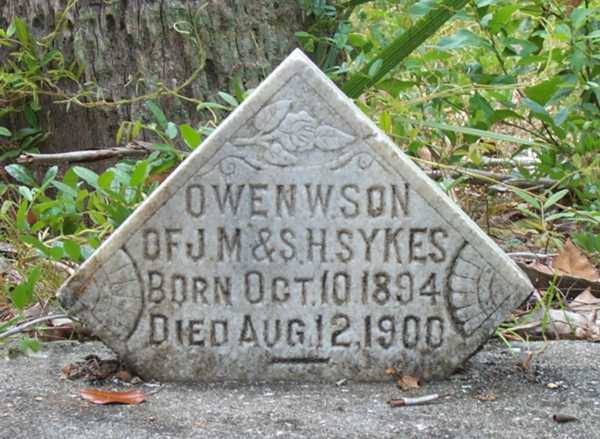 Owen W. Sykes Gravestone Photo