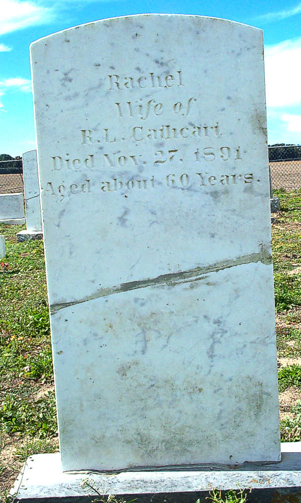 Rachel Cathcart Gravestone Photo