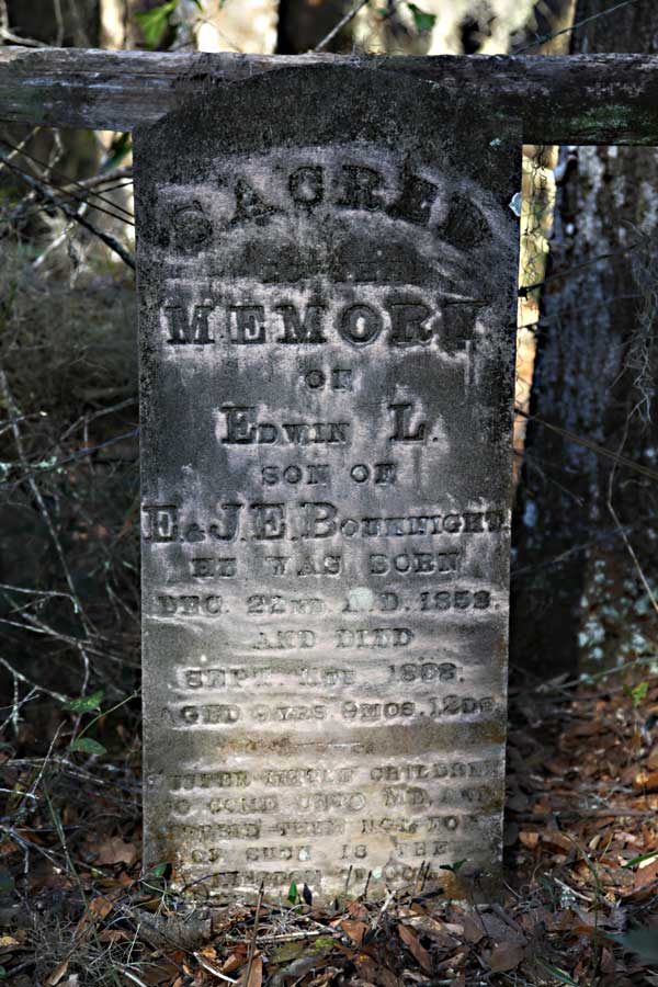 Edwin L. Bouknight Gravestone Photo