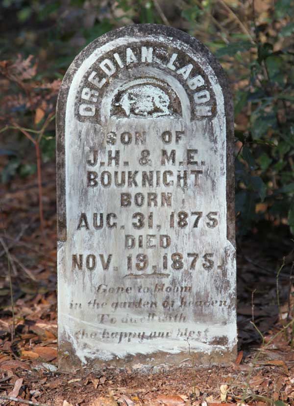 Oredian Labon Bouknight Gravestone Photo