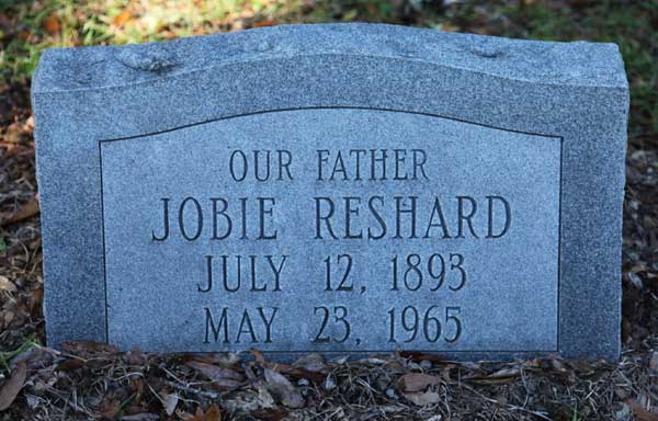 JOBIE RESHARD Gravestone Photo