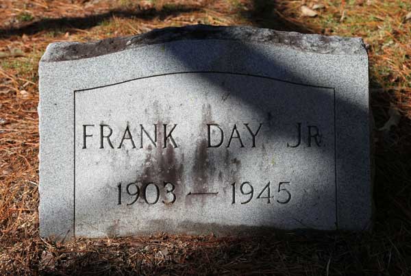 FRANK DAY Gravestone Photo