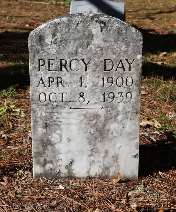 PERCY DAY Gravestone Photo