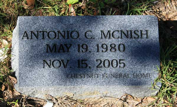 ANTONIO C. MCNISH Gravestone Photo