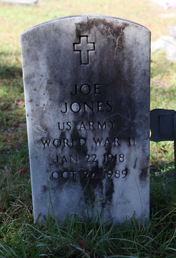 JOE JONES Gravestone Photo