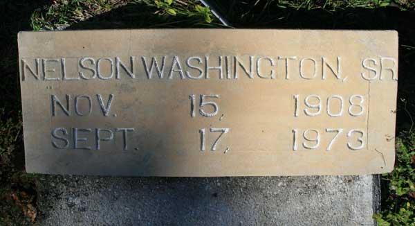 NELSON WASHINGTON Gravestone Photo