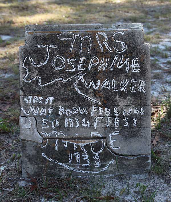 Josephine Walker Gravestone Photo