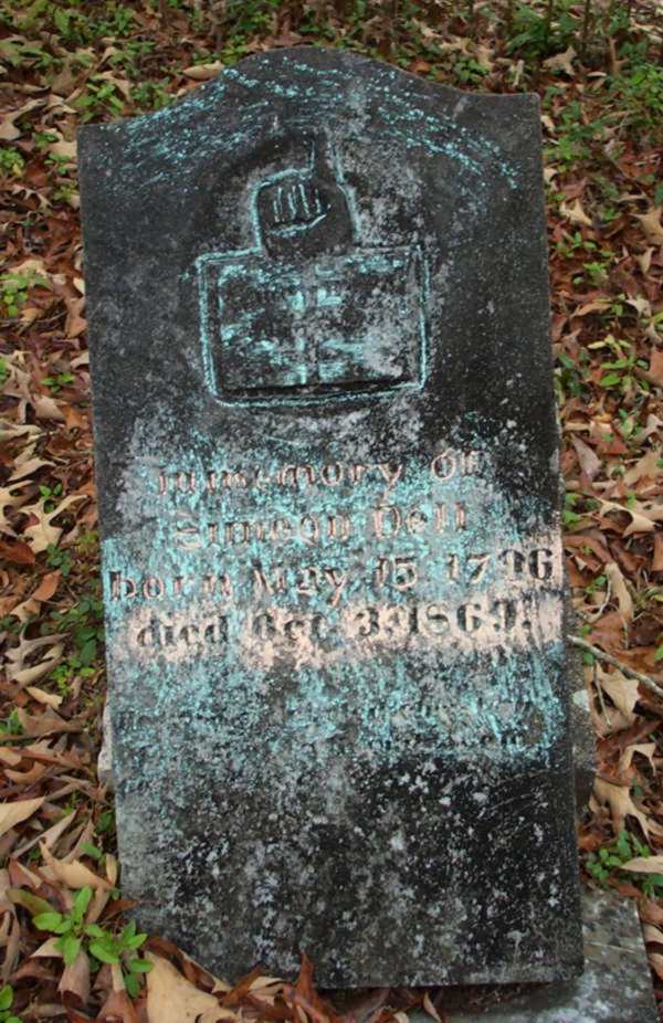 Simeon Dell Gravestone Photo