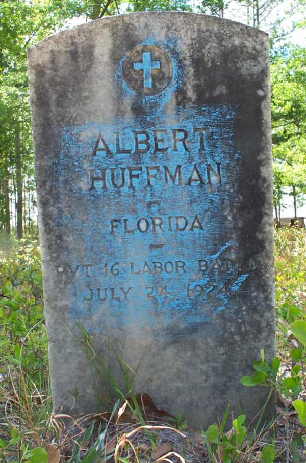 Albert Huffman Gravestone Photo