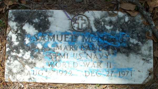 Samuel McNeil Gravestone Photo
