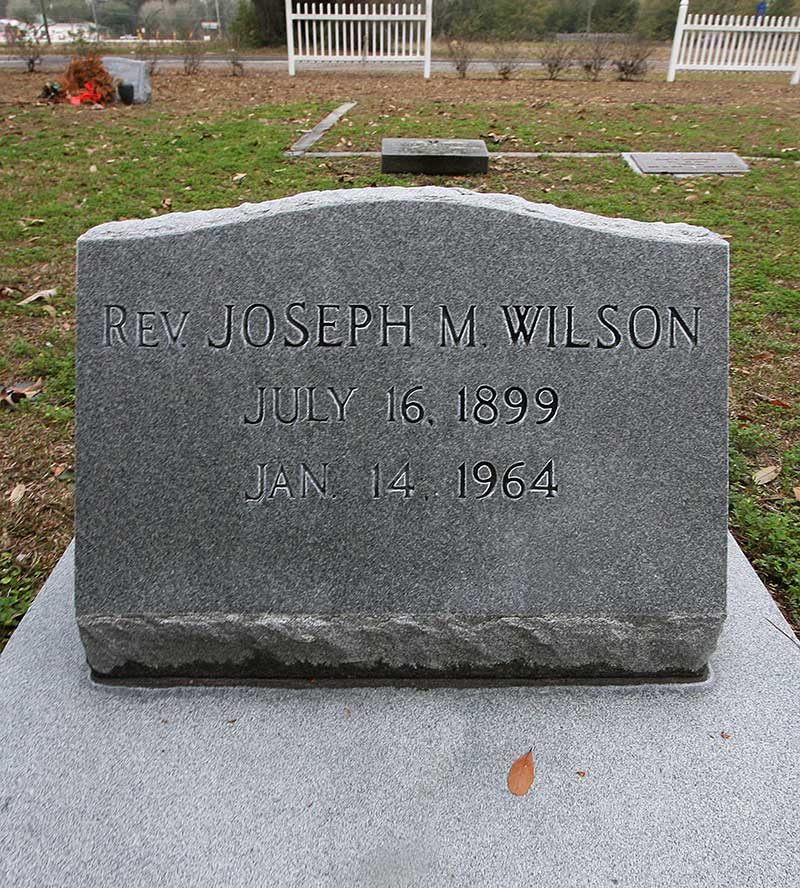  Joseph M Wilson Gravestone Photo