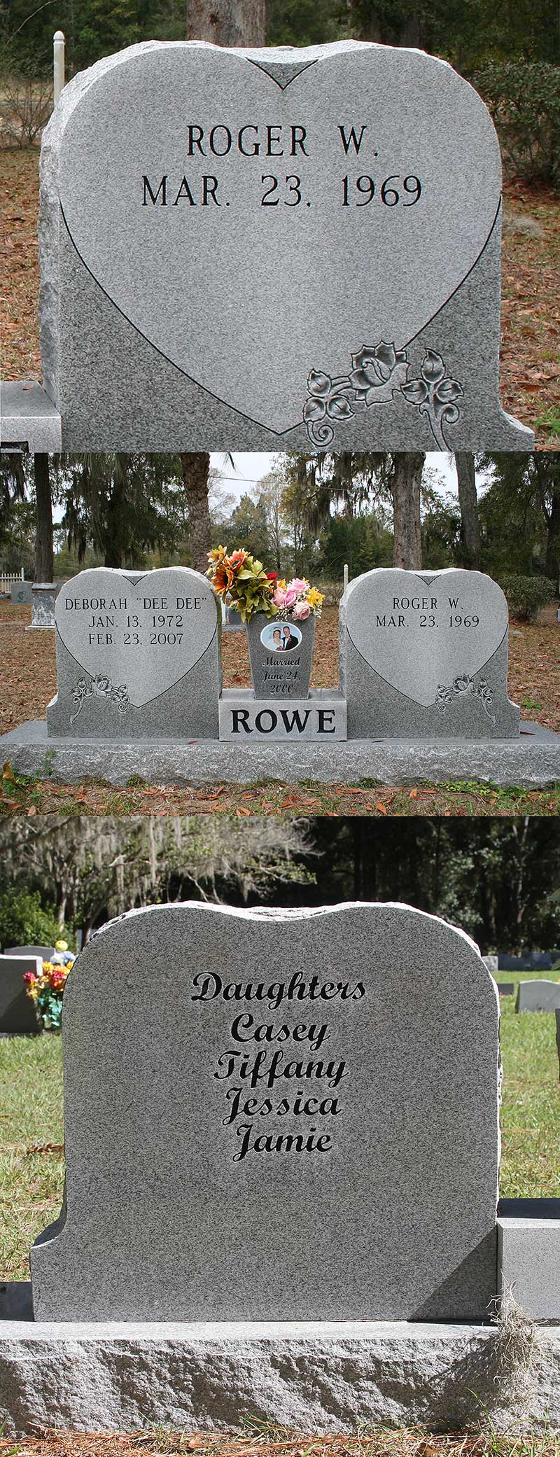 Roger W. Rowe Gravestone Photo