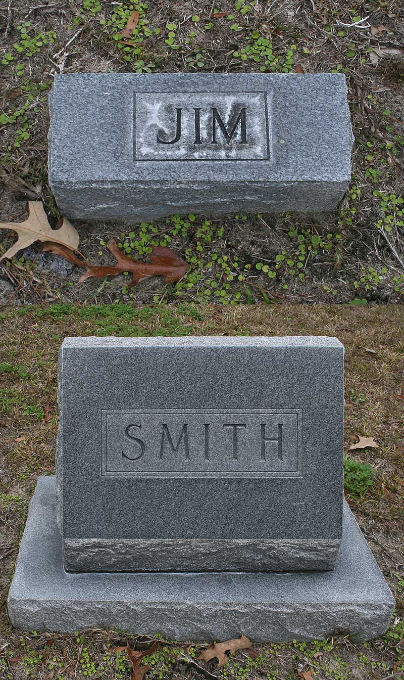 Jim SMith Gravestone Photo