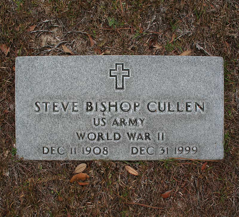 Steve Bishop Cullen Gravestone Photo