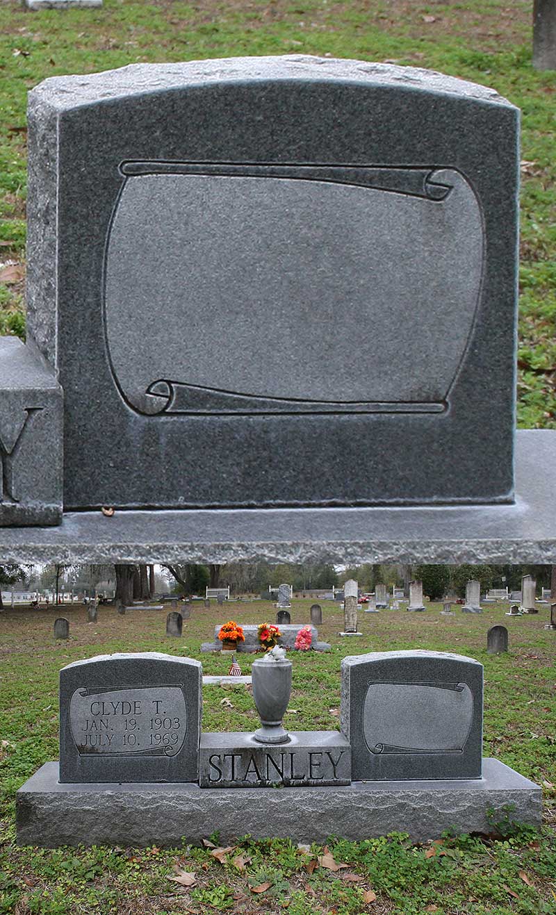 unknown Stanley Gravestone Photo