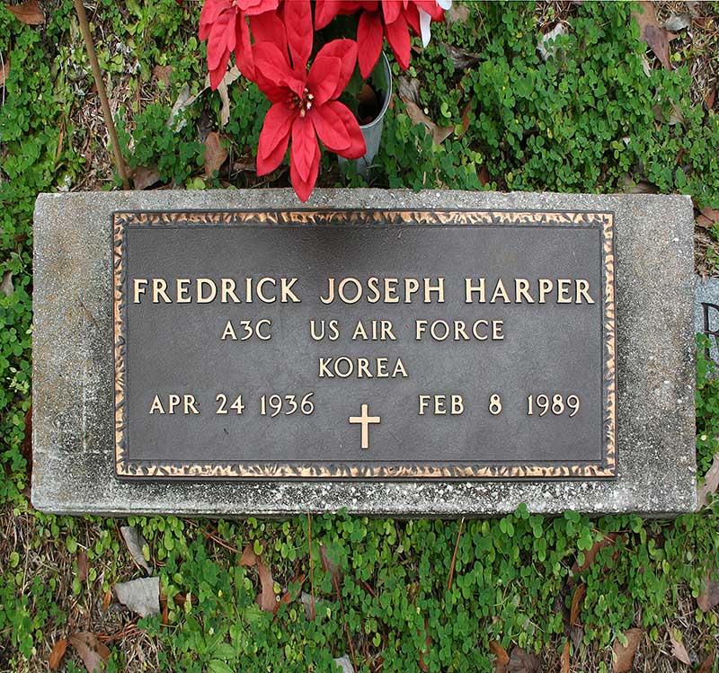 Frederick Joseph Harper Gravestone Photo