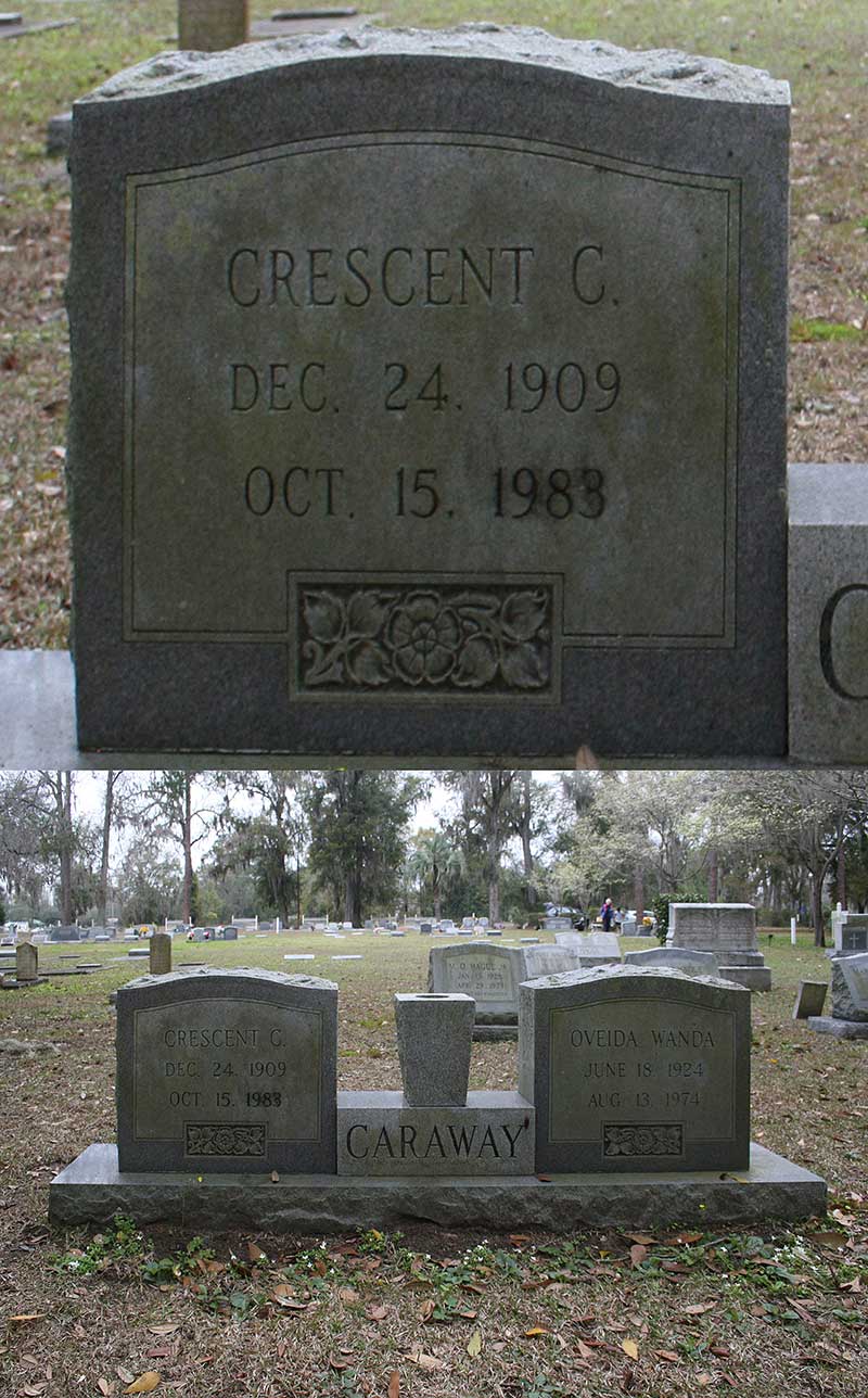 Crescent C. Caraway Gravestone Photo