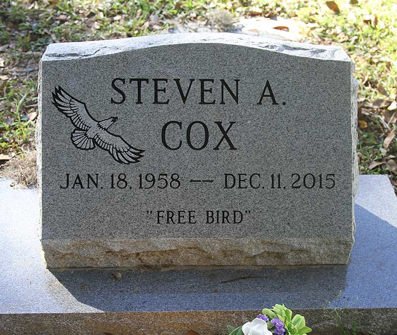 Steven A.  Cox Gravestone Photo