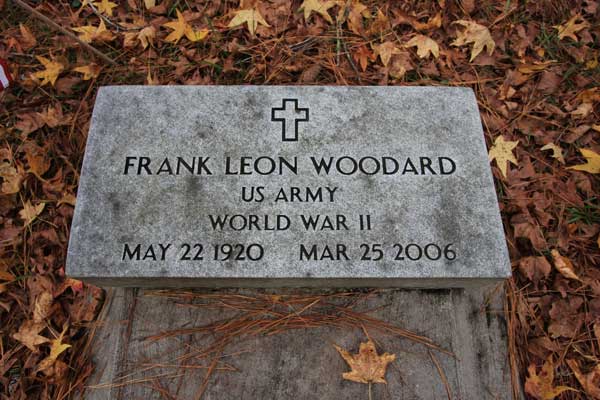 Frank Leon Woodard Gravestone Photo