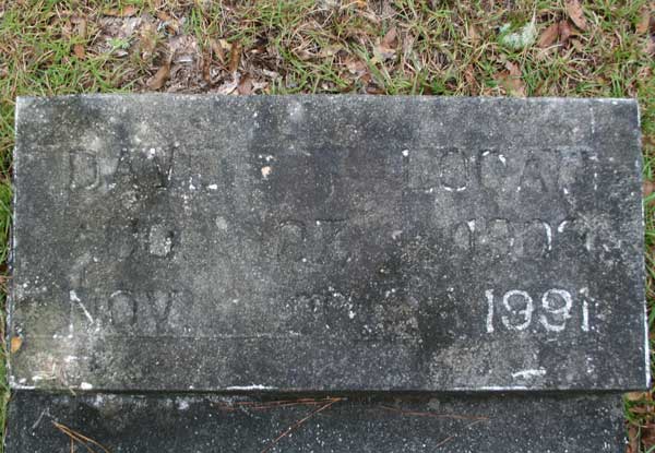 Dave Logan Gravestone Photo