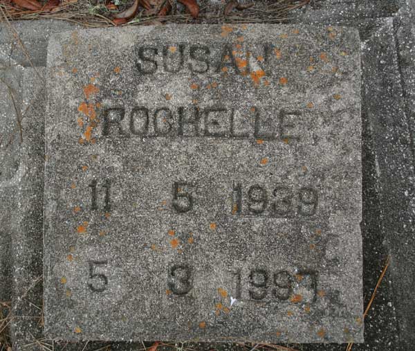 Susan Rochelle Gravestone Photo
