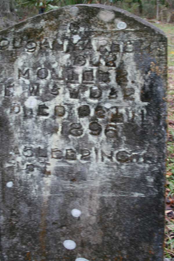 Susan Yarber Gravestone Photo