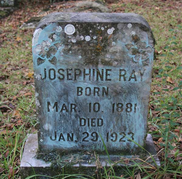 Josephine Ray Gravestone Photo
