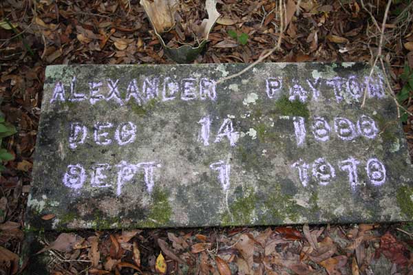 Alexander Payton Gravestone Photo