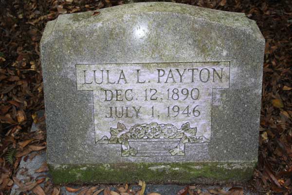 Lula L. Payton Gravestone Photo