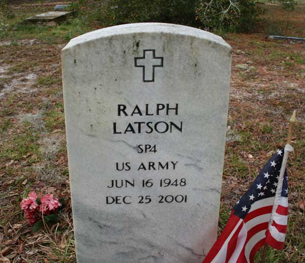Ralph Latson Gravestone Photo