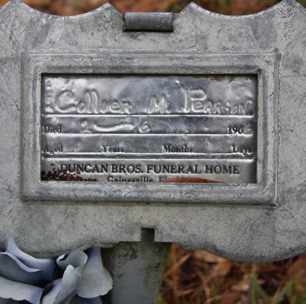 Collier M. Pearson Gravestone Photo