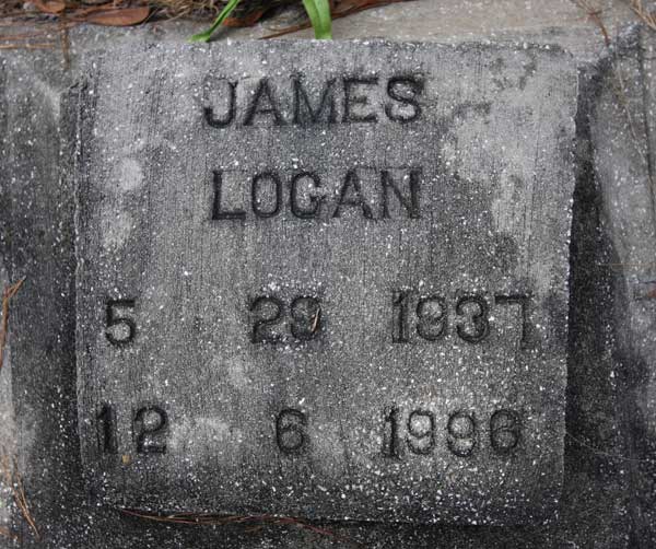 James Logan Gravestone Photo