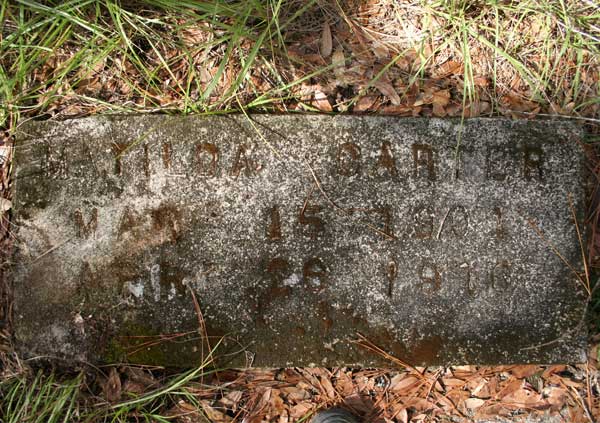 Matilda Carter Gravestone Photo