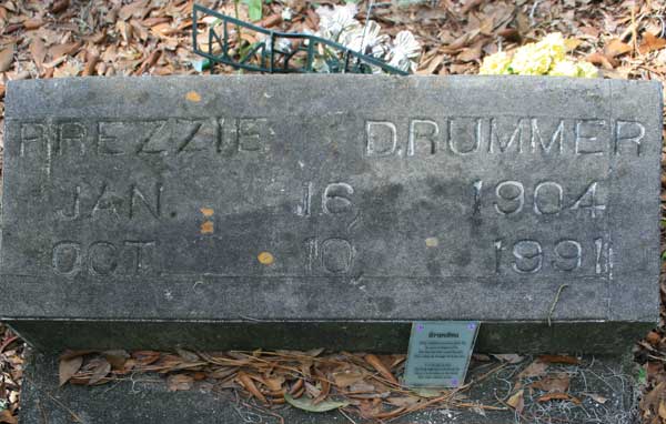 Prezzie Drummer Gravestone Photo