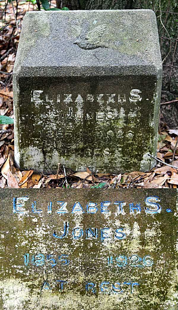Elizabeth S. Jones Gravestone Photo