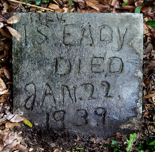 IS Eady Gravestone Photo