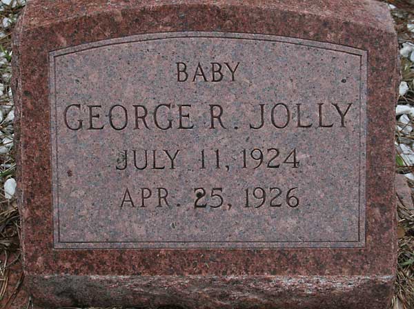 George R. Jolly Gravestone Photo