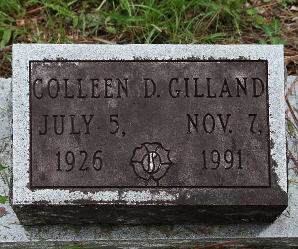 Colleen D. Gilland Gravestone Photo