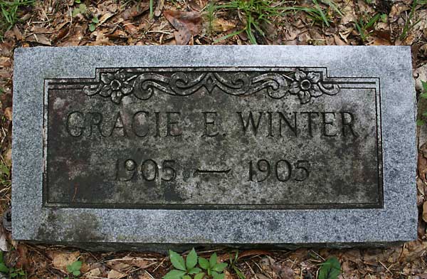 Gracie E. Winter Gravestone Photo