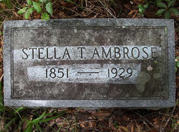 Stella T. Ambrose Gravestone Photo