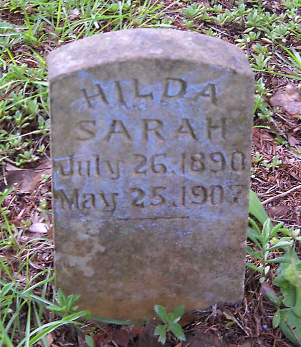 Hilda Sarah  Gravestone Photo